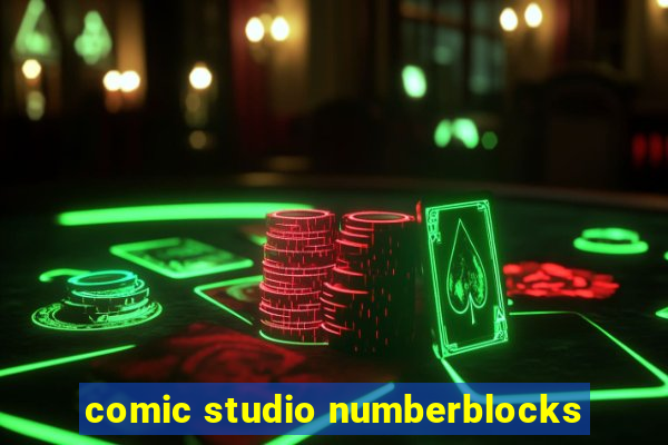 comic studio numberblocks